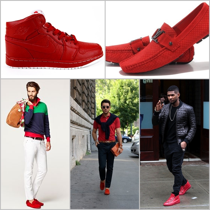 CHọn túi xách nam màu đỏ 