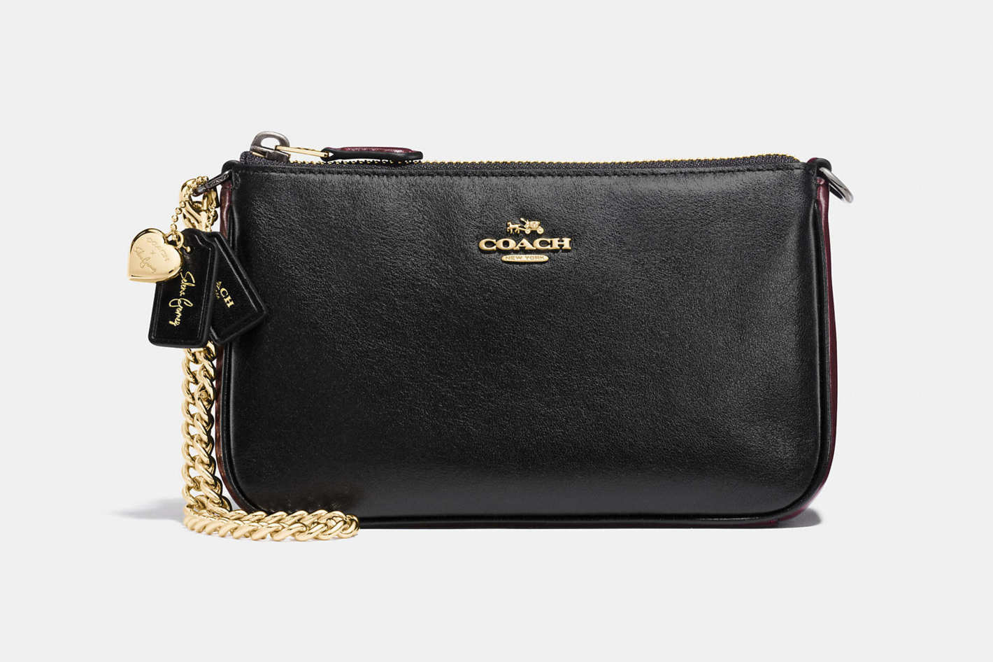 Mẫu túi wristlet được thiết kế nhỏ gọn sang trọng cùng chất liệu da bê cao cấp 