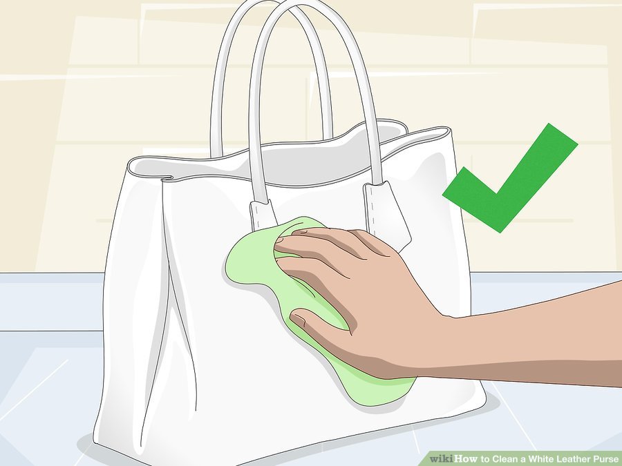 TIP giúp bạn tẩy sạch túi xách nam màu trắng ngay tại nhà