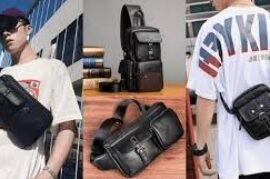 Các Cách Đeo Túi Đeo Chéo Nam Đẹp Mắt và Thời Trang